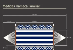 medida de hamaca familiar