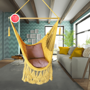 Silla colgante amarilla SKU0009