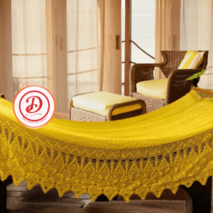 Hamaca Amarillo Borde doble campana SKU0010