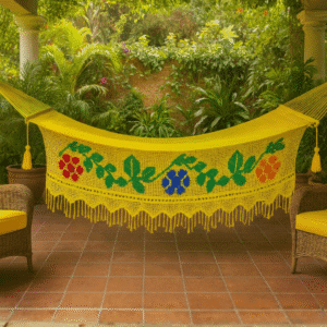 Hamaca borde de flores de lujo SKU0027