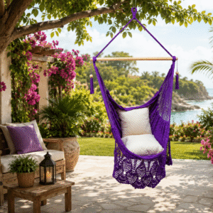 Silla Colgante Violet Dream