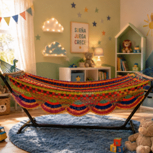 Hamaca para niño “Colorín” 🎨