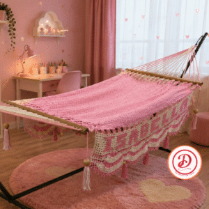 Hamaca de niña "Dulce Rosa"
